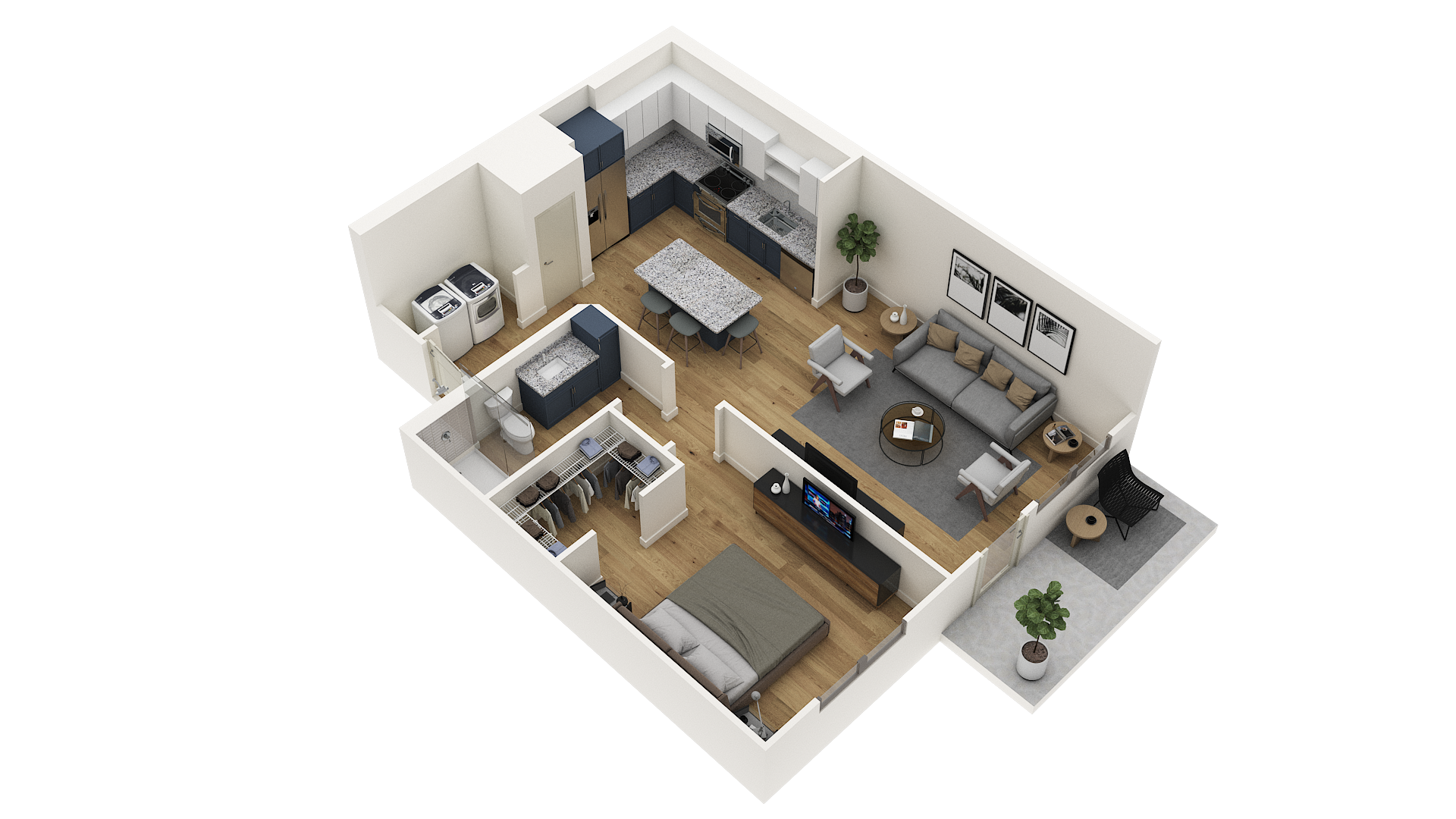 Apartment 08-204 floorplan