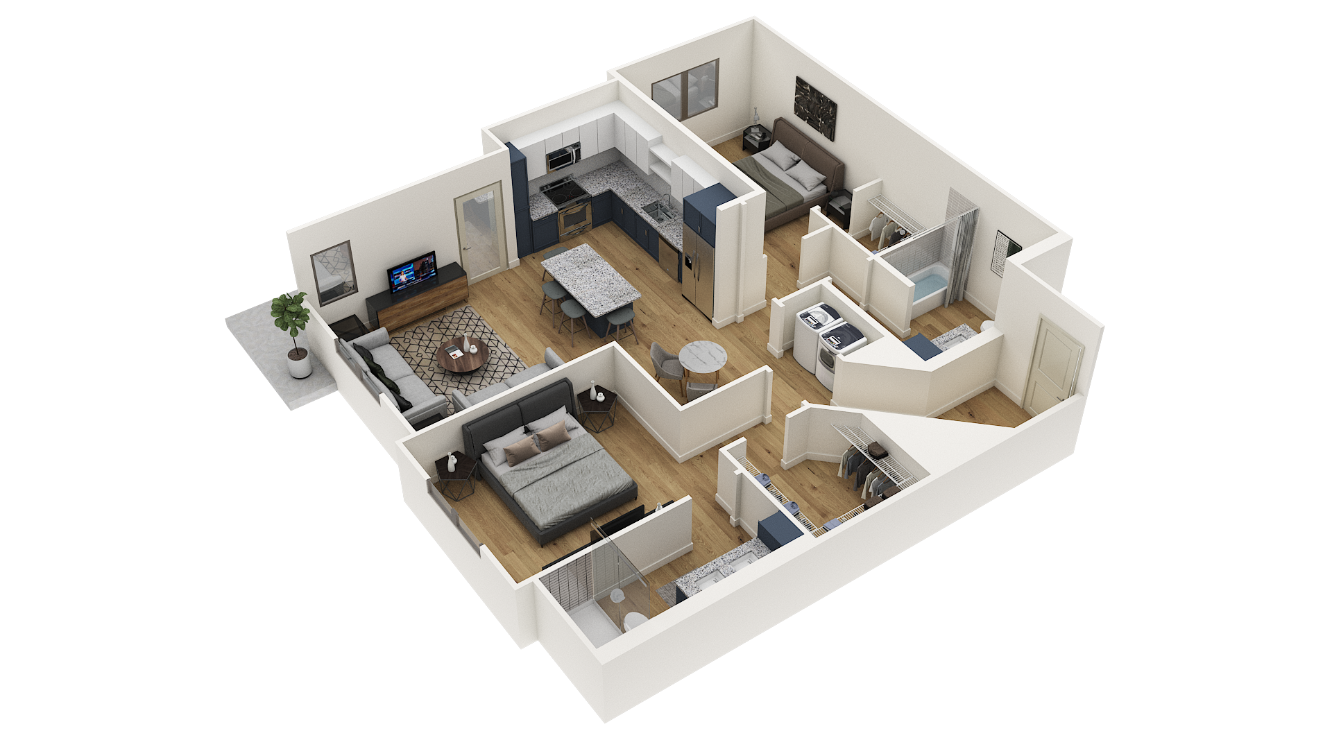 Apartment 05-201 floorplan